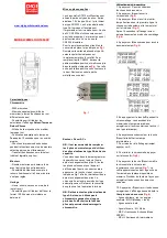 Preview for 2 page of Digi Sport Instruments DT2500P Instruction Manual