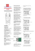 Preview for 10 page of Digi Sport Instruments DT2500P Instruction Manual