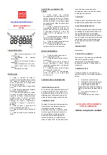 Preview for 3 page of Digi Sport Instruments DT2N Instruction Manual