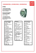 Preview for 1 page of Digi Sport Instruments DTZ6 Manual