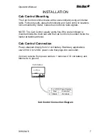 Предварительный просмотр 7 страницы DIGI-STAR Cab Control 2400 Operating Manual