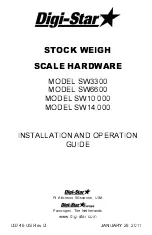 DIGI-STAR SW10,000 Installation And Operation Manual preview