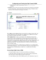 Предварительный просмотр 2 страницы Digi Connect WAN Series Configuring