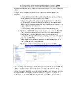 Предварительный просмотр 3 страницы Digi Connect WAN Series Configuring