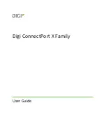 Предварительный просмотр 1 страницы Digi ConnectPort X Series User Manual