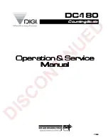 Digi DC-180 Operation And Service Manual preview