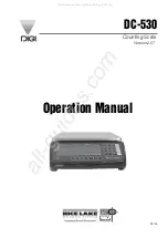 Digi DC-530 Operation Manual preview