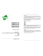 Digi DR6410 Installation Manual предпросмотр