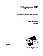 Предварительный просмотр 1 страницы Digi Edgeport/E Installation Manual