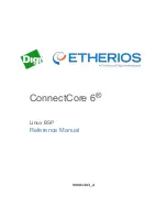 Digi ETHERIOS ConnectCore 6 Reference Manual preview