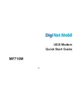 Preview for 15 page of Digi MF710M Quick Start Manual