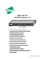 Digi MIL-4511H User Manual preview