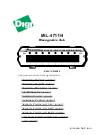 Preview for 1 page of Digi MIL-4711H User Manual