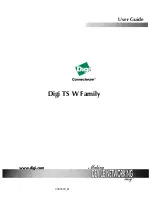 Предварительный просмотр 1 страницы Digi One TS W User Manual