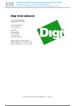 Предварительный просмотр 28 страницы Digi Watchport/A Installation Manual