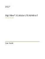 Digi XBee 3 Cellular LTE-M User Manual предпросмотр