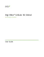 Digi XBee Cellular 3G Global User Manual предпросмотр