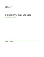 Предварительный просмотр 1 страницы Digi XBee Cellular LTE Cat 1 User Manual