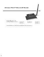 Предварительный просмотр 1 страницы Digi XStream-PKG-E X09-001PK E Series Product Manual