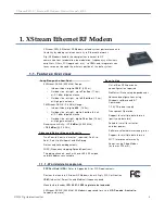 Предварительный просмотр 4 страницы Digi XStream-PKG-E X09-001PK E Series Product Manual