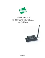 Предварительный просмотр 1 страницы Digi XStream-PKG-R RS-232 User Manual