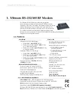 Предварительный просмотр 4 страницы Digi XStream-PKG-R RS-232 User Manual