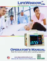 DigiCare LifeWindow Lite LW8 Operator'S Manual preview