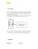 Preview for 4 page of DigiCare WINDSHEAR User Manual