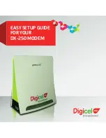 Digicel DX-250 Setup Manual предпросмотр