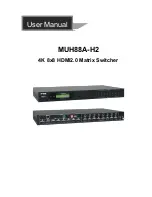 Предварительный просмотр 1 страницы Digichain Electronics MUH88A-H2 User Manual