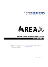 digico 4RE4 A-CONTROL6 Getting Started Manual preview