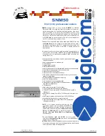 Digicom SNM50 Specifications preview