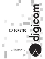 Digicom Tintoretto User Manual предпросмотр