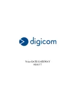 Предварительный просмотр 1 страницы Digicom VoiceGATE 8E4137 User Manual