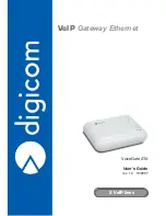 Digicom VoiceGate ATA User Manual preview