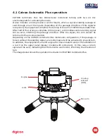 Предварительный просмотр 9 страницы digicon catrax automatic plus Product Manual