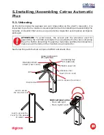 Предварительный просмотр 10 страницы digicon catrax automatic plus Product Manual