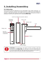 Предварительный просмотр 9 страницы digicon Catrax clip Product Manual