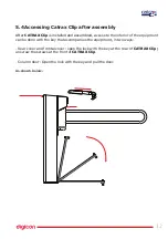 Предварительный просмотр 12 страницы digicon Catrax clip Product Manual