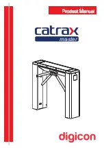 digicon catrax master Product Manual preview