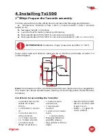 Предварительный просмотр 7 страницы digicon Tx1500 Installation Manual