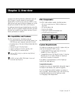 Preview for 5 page of DigiDesign FWx FireWire
Record/Playback Option
Card Manual