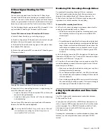 Preview for 17 page of DigiDesign FWx FireWire
Record/Playback Option
Card Manual