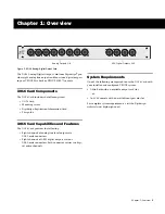 Preview for 5 page of DigiDesign VENUE XO16 Manual