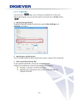 Предварительный просмотр 110 страницы Digiever DS-1100 Pro Series User Manual