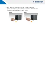 Preview for 8 page of Digiever DS-2100 UHD Series Quick Installation Manual