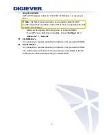 Preview for 3 page of Digiever DS-4332 Quick Installation Manual