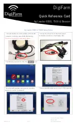 DigiFarm Ag Leader 6500 Quick Reference Card preview