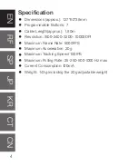 Preview for 4 page of Digifast Nightfall NF12 User Manual