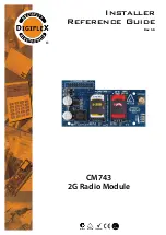 Preview for 1 page of Digiflex CM743 Installer'S Reference Manual